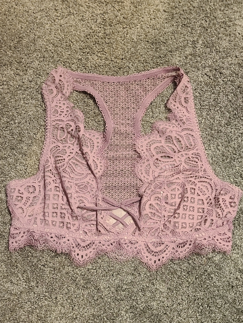 Victoria's Secret Dream Angels Laced Up Bralette.